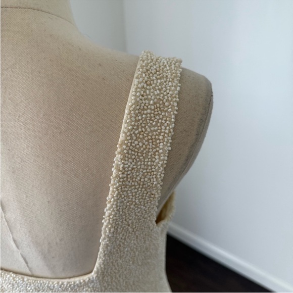 Staud Le Sable Floral Beaded Mini Dress - Picture 10 of 16